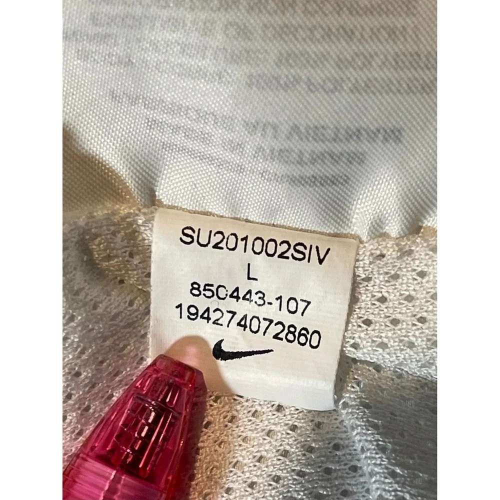 Nike Sportswear Windrunner Hooded Jacket Red White Blue Kids Large